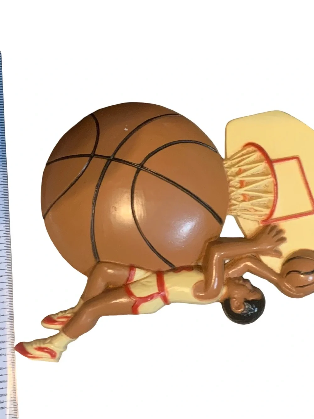 VTG Burwood Lot of 4 Sports Wall Hangings Football Baseball Basketball USA Made!